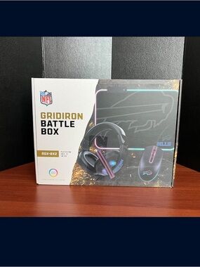 NFL Gaming Headset & Mouse Set - Buffalo Bills Gridiron Battle Box